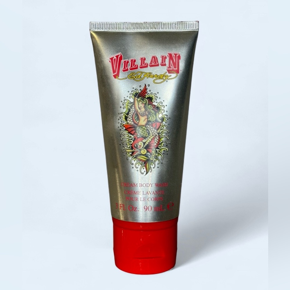 🟢3/$25 🆕 Ed Hardy Villain Cream Body Wash 90mL Y2K